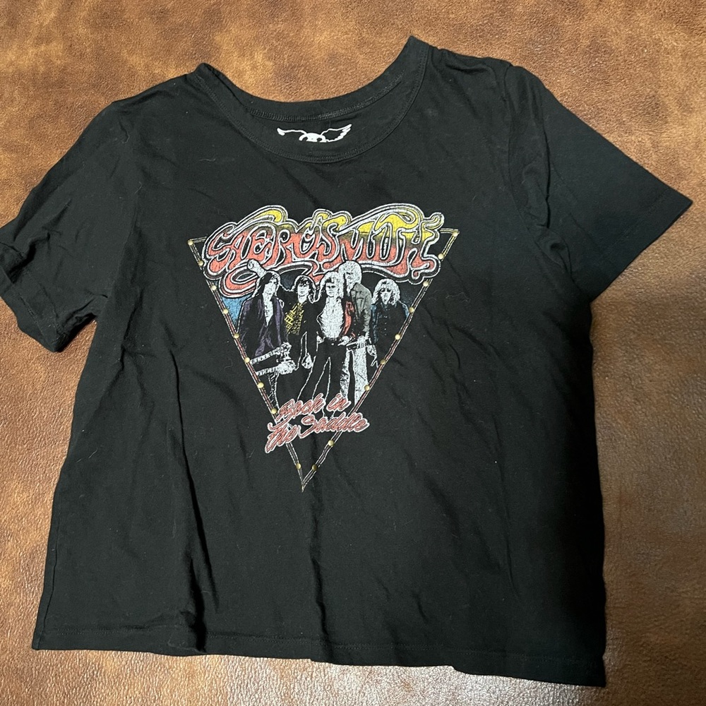 Aerosmith crop top